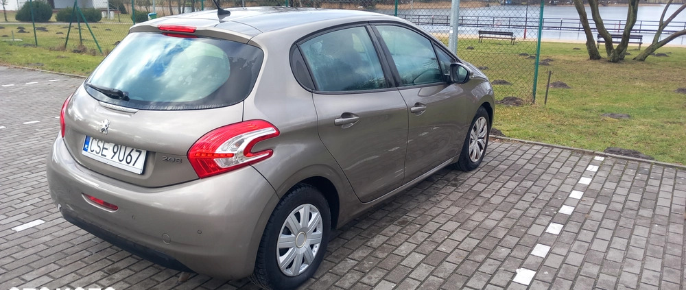 Peugeot 208 cena 20900 przebieg: 202500, rok produkcji 2013 z Strumień małe 106